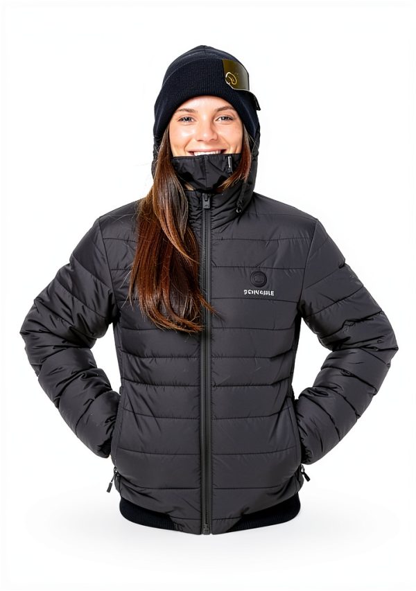 Venustas Unisex Heated Jacket - Detachable Hood Cozy Outerwear-5