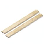 Brass Flat Bar LEXININ 2pcs 1/8 x 1 x 12 Inch Rectangular Bar-0