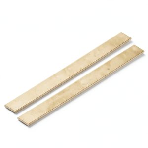 Brass Flat Bar LEXININ 2pcs 1/8 x 1 x 12 Inch Rectangular Bar-0