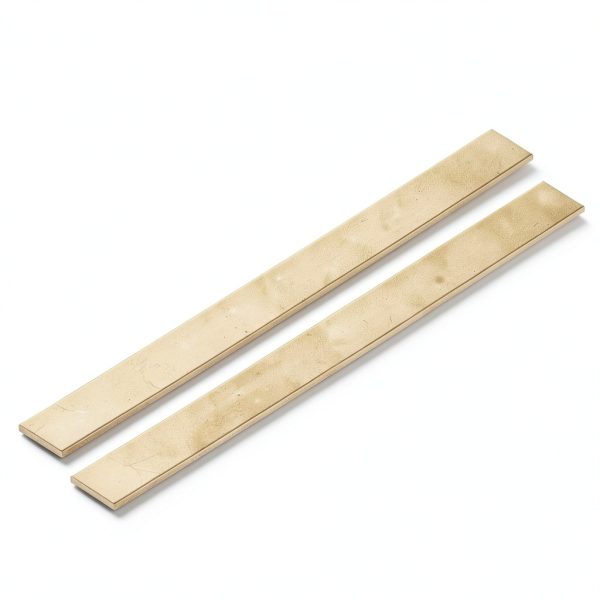Brass Flat Bar LEXININ 2pcs 1/8 x 1 x 12 Inch Rectangular Bar-0