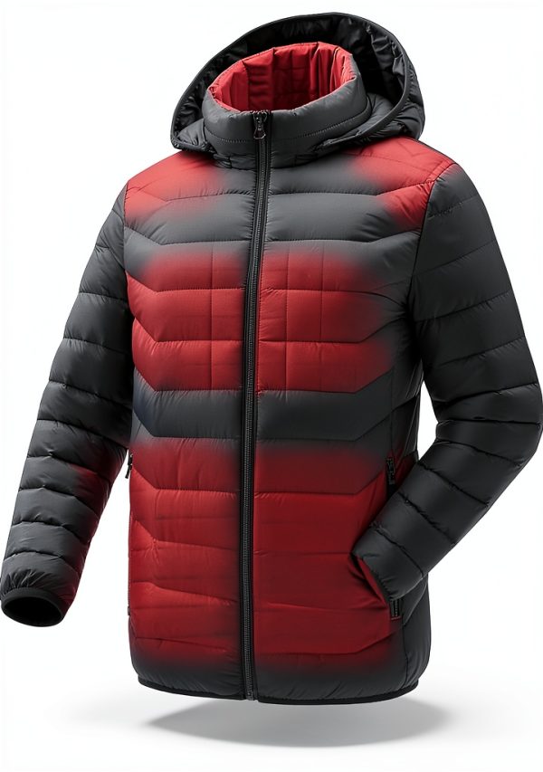 Venustas Unisex Heated Jacket - Detachable Hood Cozy Outerwear-0