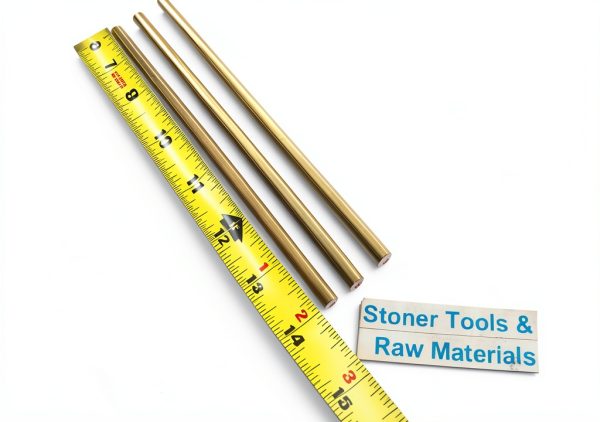 3 Pieces 1/4" C360 Brass HEX BAR 14" Long New Lathe Bar Stock .250" 1/2 Hard-0