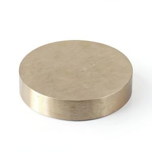 Solid Brass Round Block 80mm x 8mm – USAMILY Brass Bar Lathe Crafts-0